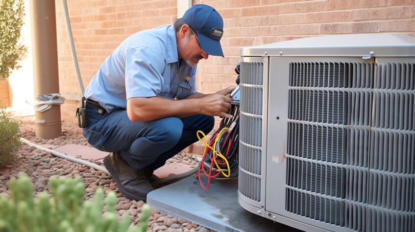 An HVAC tune-up is essential to maintain efficiency.