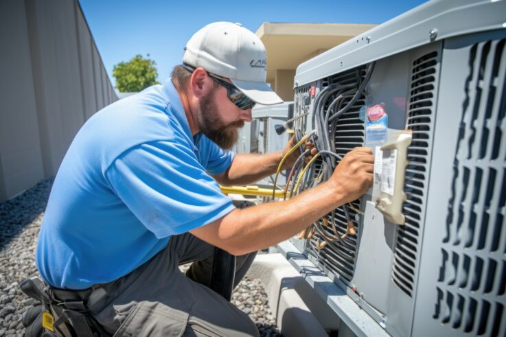 HVAC services should be performed by an expert.